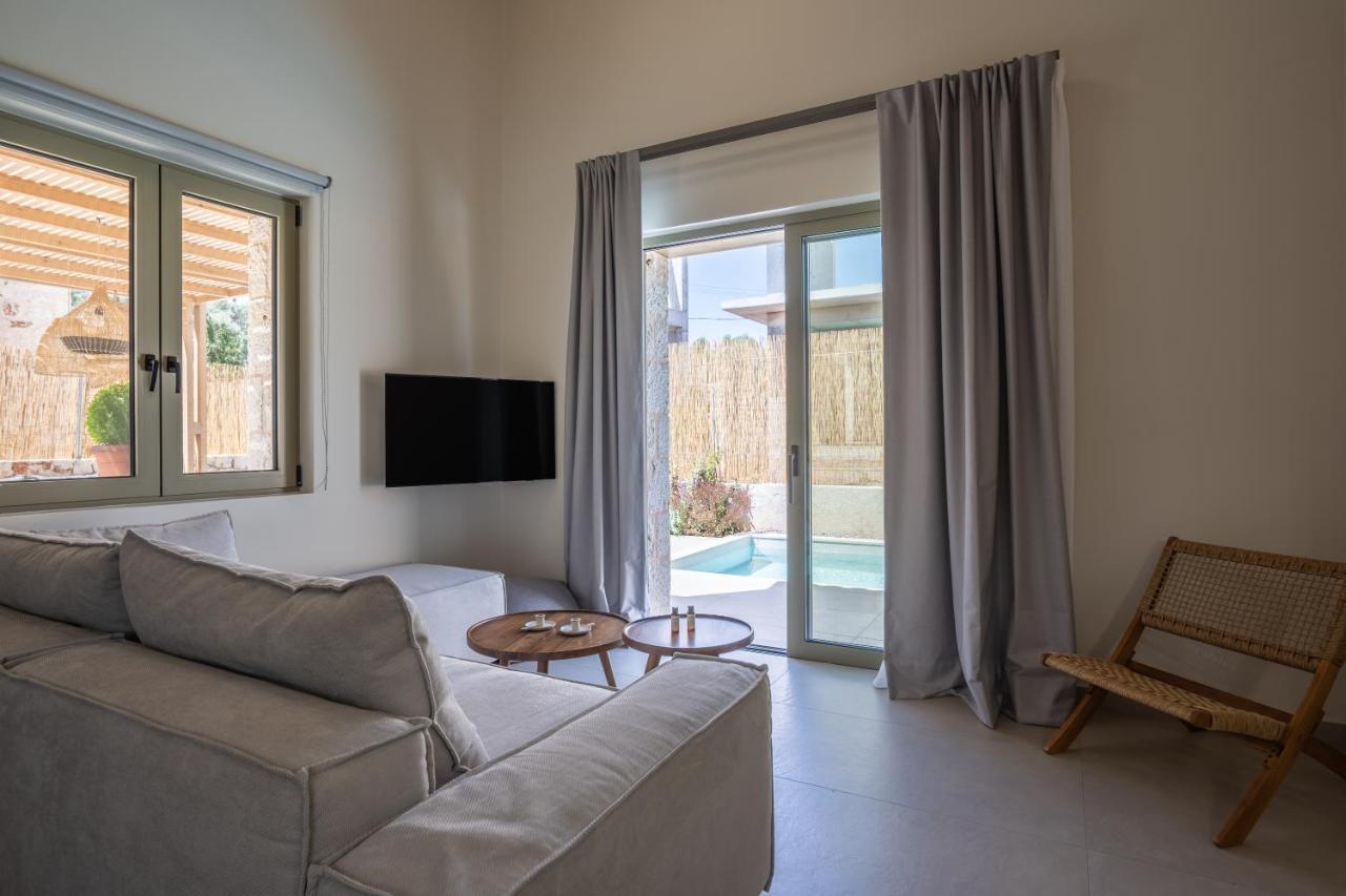 Tsoukaládhes Papadria Villas - Modern Luxury Villas Near Kathisma Beach מראה חיצוני תמונה